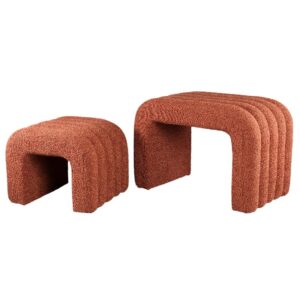 POEF ALLYSHA Roestbruin